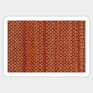 Orange vinyl texture Sticker